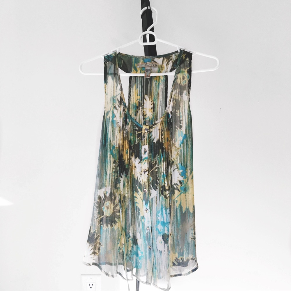 Flowy Floral Tank